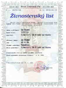 Živnostenský list