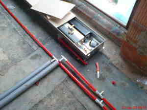 Instalace topení Rehau