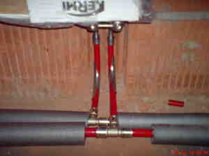 Instalace topení Rehau