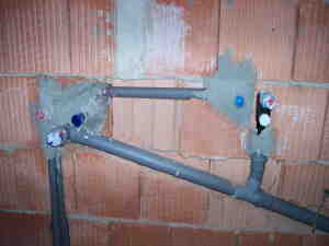 Instalace vody a odpadu